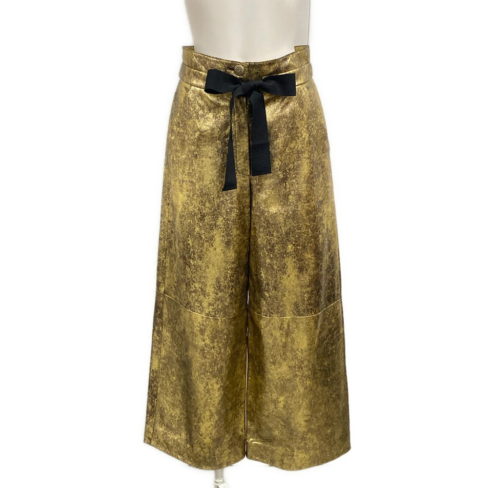 Chanel Gold Outer Fabric Lambskin #314248C18B
